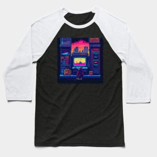 Pixel Game Baseball T-Shirt